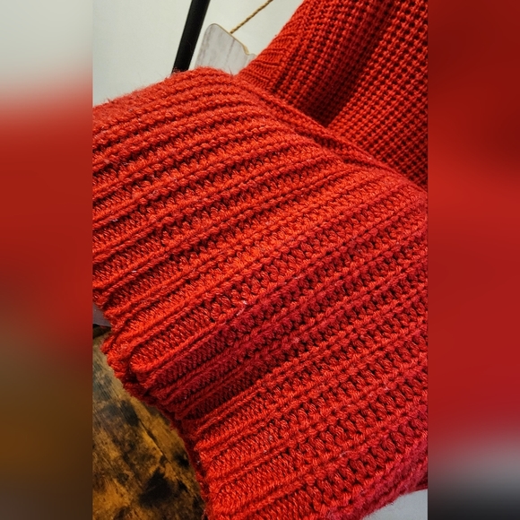 Terranova Red Knitted Sweater - Picture 3 of 4